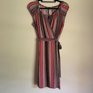 Laundry by Design Bright Multicolour Striped Midi Dress
